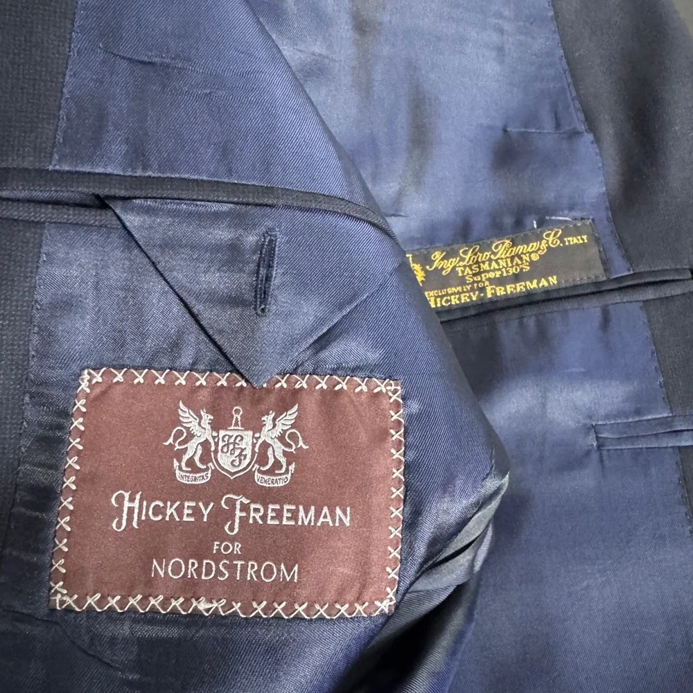 Hickey Freeman type suit